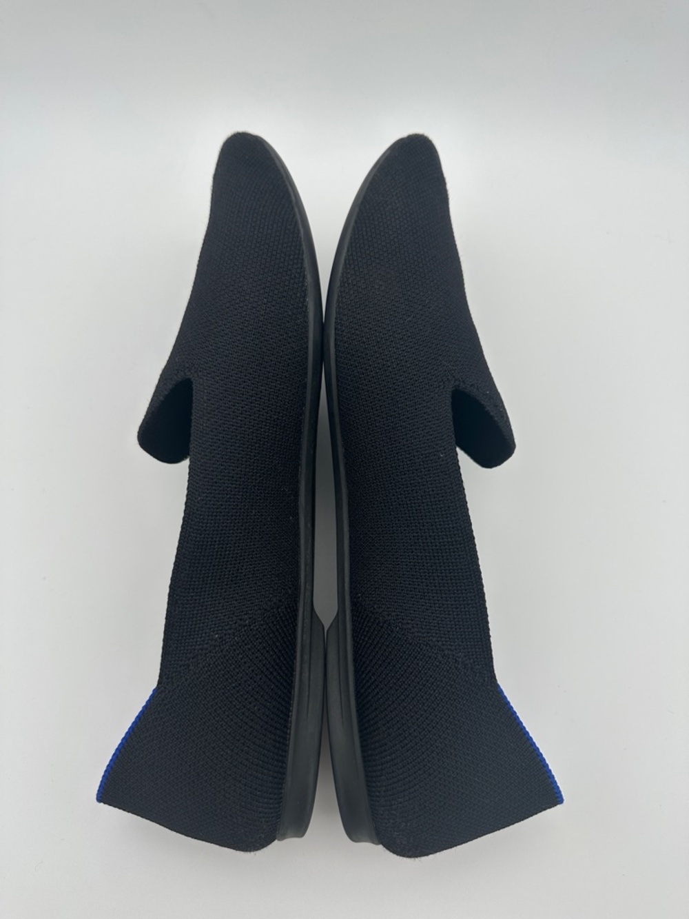 Rothy’s The Almond Loafer Size 9.5 Black Casual Weekend Comfortable Office Shoe - Picture 4 of 16